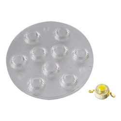 Блок линз 9B45DF (45°, 9X Emitter) (Turlens, -) 011249 - фото 117917