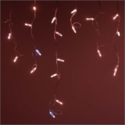 Светодиодная гирлянда ARD-EDGE-CLASSIC-2400x600-CLEAR-88LED-FLASH Rose Gold (230V, 6W) (Ardecoled, IP65) 031189 - фото 118066