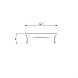 Экран MAT-L-10000 матовый для PDS, MIC (Arlight, Пластик) 036118 - фото 118330
