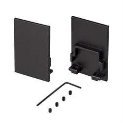 Заглушка SL-COMFORT-3551 BLACK глухая (Arlight, Металл) 031794(1) - фото 119116