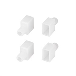 Заглушка WPH-FLEX-0613-SIDE WHITE с отверстием (Arlight, Силикон) 040810 - фото 119319