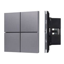 INTELLIGENT ARLIGHT Кнопочная панель KNX-304-23-IN Grey (BUS, Frameless) (IARL, IP20 Металл, 2 года) 038366 - фото 120759
