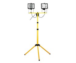 Прожектор FL- 1008А   ТОЛЬКО СТОЙКА    2хXXXW  Желтая стойка на 2  а 603647 - фото 12104