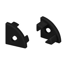 Заглушка SL-KANT-H11 BLACK c отверстием (Arlight, Пластик) 044090 - фото 122344