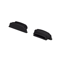 Заглушка ARH-BENT-W18 BLACK глухая (Arlight, Пластик) 039590 - фото 122578