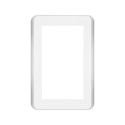 Рамка пластиковая FRM-VERSA-PL-D-WH (Arlight, -) 043770 - фото 122874