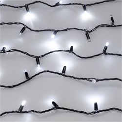 Светодиодная гирлянда ARD-STRING-CLASSIC-1000-BLACK-100LED-PULSE White (230V, 7W) (Ardecoled, IP65) 031651 - фото 123837