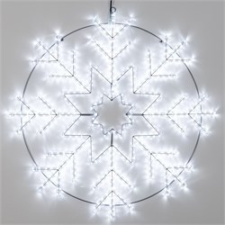 Фигура ARD-SNOWFLAKE-M8-950x950-540LED White (230V, 33W) (Ardecoled, IP65) 034254 - фото 123936