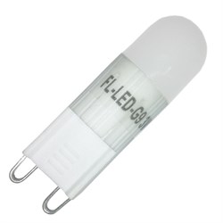 Лампа FL-LED-G9 5W 220V 6400К G9 300lm  15*50mm  (S408) FOTON_LIGHTING  - S408 - фото 12398