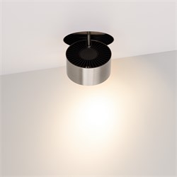 Светильник SP-PLURIO-BUILT-TRIMLESS-R120-9W Warm3000 (BK-NI, 36 deg, 230V) (Arlight, IP20 Металл, 3 года) 038063 - фото 124675