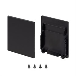 Заглушка SL-LINE-4050-3L-LOW BLACK глухая (Arlight, Пластик) 044677 - фото 125192