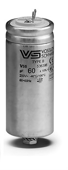 Конденсатор _WTB 60 мкФ ±5% 250V d45 l103 M8x10 (Алюм. корпус/Wago/-40С...+100C)   536396.88 - фото 12621