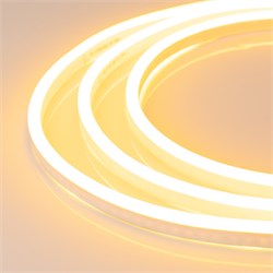 Образец Гибкий неон ARL-NEON-1608YH-SIDE 24V Yellow (Arlight, 6 Вт/м, IP65) 041345 - фото 127051