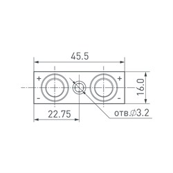 Модуль герметичный ARL-ORION-R10-12V Cool (2835, 2 LED) (Arlight, Закрытый) 026533 - фото 127298
