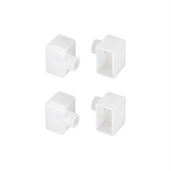 Заглушка WPH-FLEX-1018-SIDE WHITE с отверстием (Arlight, Пластик) 040856 - фото 127337