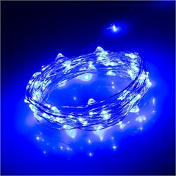 Светодиодная гирлянда ARD-CLASSIC-DEW-5000-CLEAR-100LED-STD Blue (12V, 2.1W) (Ardecoled, IP65) 034757 - фото 127509