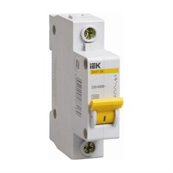 Автоматический выключатель ВА47-29 1Р 32А ВА47-29 1Р 32А - фото 12776