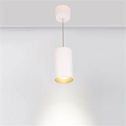 Светильник подвесной SP-POLO-R85-2-15W Day White 40deg (White, Gold Ring) (Arlight, IP20 Металл, 3 года) 022943 - фото 128098