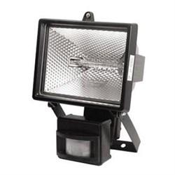 Прожектор FL- 1001G     150W MAX Черный, с датчиком движ -   664002 - фото 12878