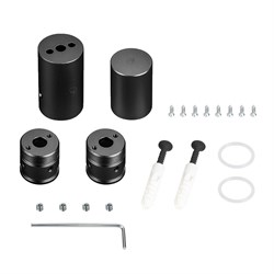 Крепление MOONLIGHT-VT-CEILING-D18 Black (Arlight, Металл) 048591 - фото 128823