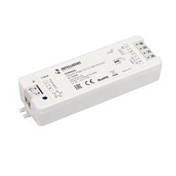 INTELLIGENT ARLIGHT Диммер SMART-PWM-101-72-DIM-PD-SUF (12-48V, 1x8A, SS, 2.4G) (IARL, IP20 Пластик, 5 лет) 038180 - фото 129447