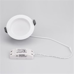 Светильник IM-115WH-Cyclone-10W Warm White (Arlight, Металл) 023198 - фото 129872