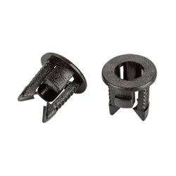 H31 Держатель 3мм (чёрный PP, с зацепками) (Arlight, 3мм (круглый)) 004787 - фото 131261