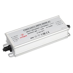 Блок питания ARPV-36200-A1 (36V, 5.55A, 200W) (Arlight, IP67 Металл, 3 года) 035966 - фото 131285