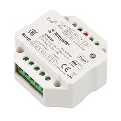 INTELLIGENT ARLIGHT Диммер SMART-0-10V-301-72-DIM-PD-IN (230V, 1x20mA, ZB, 2.4G) (IARL, IP20 Пластик, 5 лет) 037347 - фото 131356