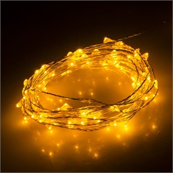 Светодиодная нить WR-5000-1608-100LED Yellow (12V, 2.1W) (Arlight, IP65) 030214 - фото 132154