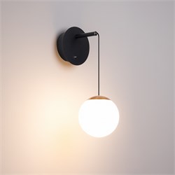 Светильник SP-BEADS-WALL-HANG-R130-6W Warm3000 (BK-GD, 180 deg, 230V) (Arlight, IP20 Металл, 3 года) 035373 - фото 133941