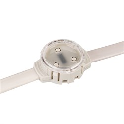 Модуль управляемый SOLEX-DMX-3535-3-12V RGB 120deg (D30x16mm, 0.75W, IP67) (Arlight, Пластик, 3 года) 028876 - фото 135237