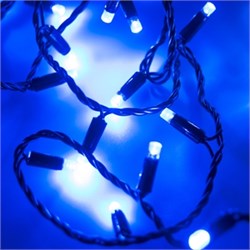 Светодиодная гирлянда ARD-STRING-CLASSIC-10000-BLACK-100LED-FLASH BLUE (230V, 7W) (Ardecoled, IP65) 025803 - фото 135562