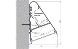 Профиль с экраном ALU-TRIA-2000 ANOD+FROST (Arlight, Металл) 018261 - фото 135666