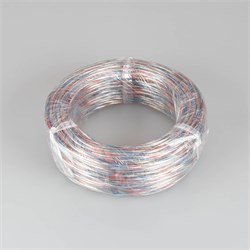 Провод питания ARL-20AWG-CLEAR-2Wire-CU-Double (2x0.75mm) (Arlight, -) 040588 - фото 135773