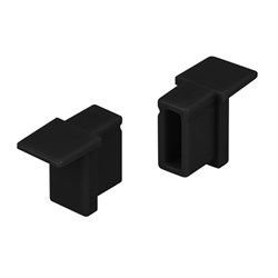 Заглушка SL-MINI-6-H9 BLACK глухая (Arlight, Пластик) 044088 - фото 136016