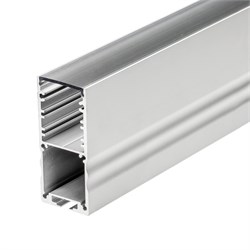 Профиль с экраном ALU-POWER-S30-2000 ANOD+CLEAR-P (Arlight, Алюминий) 015384 - фото 136023