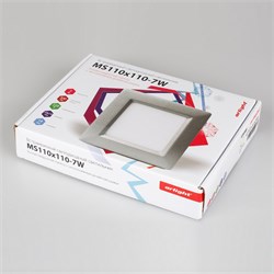 Светильник MS110x110-7W Warm White (Arlight, -) 015357 - фото 136597