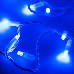 Светодиодная гирлянда ARD-STRING-CLASSIC-10000-WHITE-100LED-FLASH BLUE (230V, 7W) (Ardecoled, IP65) 025818 - фото 136661