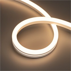 Лента герметичная MOONLIGHT-SIDE-A140-12x24mm 24V Warm3000 (9.6 W/m, IP68, 5m, wire x2) (Arlight, Вывод прямой, 3 года) 038602 - фото 137643