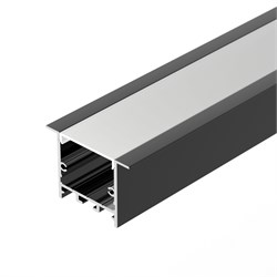 Профиль SL-LINIA49S-F-2000 ANOD BLACK (Arlight, Алюминий) 039389 - фото 137808
