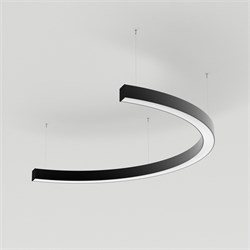 Светильник SP-LINE-HANG-ARC-C3535-D800-34W Warm3000 (BLACK, 230V) (Arlight, Металл) 034016(1) - фото 137923