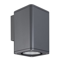 Светильник LGD-EVO-WALL-S100x100-12W Warm3000 (GR, 44 deg, 230V) (Arlight, IP54 Металл, 3 года) 046193 - фото 138819