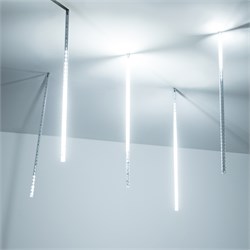 Светодиодная гирлянда ARD-ICEFALL-CLASSIC-D12-500-5PCS-CLEAR-72LED-LIVE WHITE (230V, 6W) (Ardecoled, IP65) 026049 - фото 138917