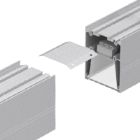 Светильник Крышка торцевая глухая с набором креплений для  ов серии G-Лайн белая 2000000206349 - фото 13913