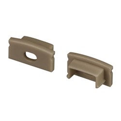 Заглушка LINE-1708 OLIVE GREY с отверстием (Arlight, Пластик) 038632 - фото 139660