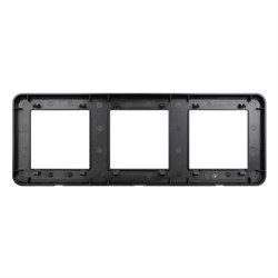 Рамка пластиковая FRM-VERSA-PL-3-BK (Arlight, -) 043784 - фото 139679