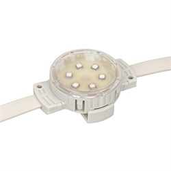 Флэш-модуль SOLEX-DMX-D40-6LED-24V RGB с держателем (Arlight, Герметичный) 027985 - фото 140449