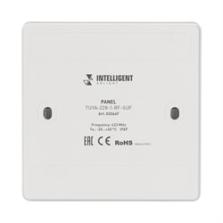 INTELLIGENT ARLIGHT Панель TUYA-228-1-RF-SUF (kinetic, 433MHz) (IARL, IP67 Пластик, 3 года) 033667 - фото 141323
