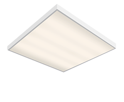 Светильник "Светодиодный   ""ВАРТОН"" офисный встраиваемый/накладной 595*595*50мм 27 ВТ 2700К" V-01-075-027-2700K - фото 14226